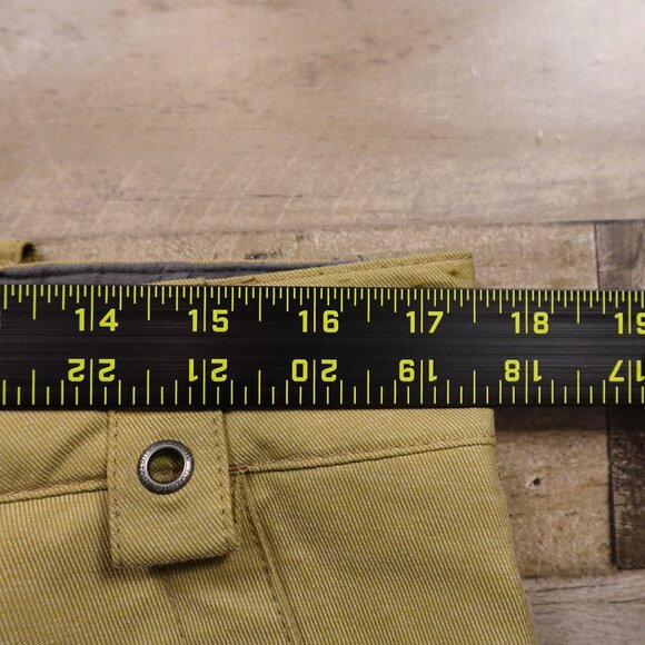 Burton Access DRYRIDE Snow Pants Women’s Medium Tan Mountain Ski Snowboard - Picture 9 of 16